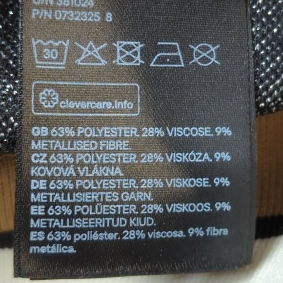 Metallic Pencil Skirt GP&J Baker x H&M, Women's XS - Picture 9 of 9